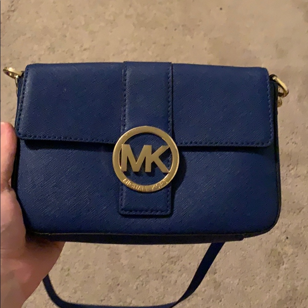 Royal Blue Michael Kors Crossbody